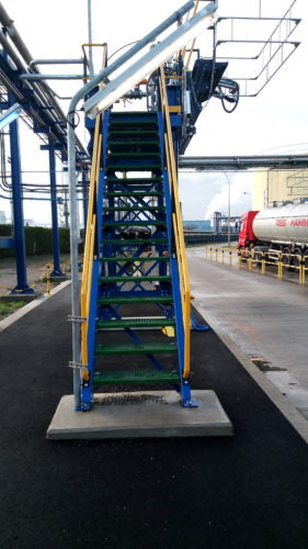 Mise en peinture sur site industriel